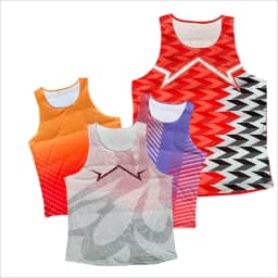 Running Vest Athletics Tank Top Speed Fitness Shirt Sleeveless Men Athlete Track Field Singlet