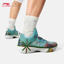 LI-NING Wade Shadow 6 V2 Men's Basketball Professional Sport Shoes Anti Slip Rebound Basketball Game Shoes ABPV021