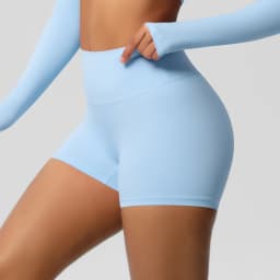 Woman's Yoga Fitness Shorts Push Up Running Cycling Peach Butt Yoga Pants Sports High Waist Quick Drying Legging Gym Shorts