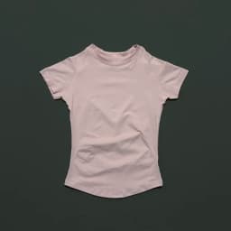 Histello Women Short Sleeve Sports T-Shirt Round Neck Breathable Stretchy Quick Dry Top Yoga Gym Running Fitness Activewear