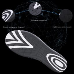 EOCENE Water Shoes for Diving Quick-dry Swimming Beach Wading Fitness Gym Fishing Aqua Amphibious Barefoot Kayak Sneakers Shoes