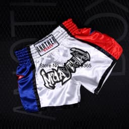 Tiger Muay Thai Shorts Satin Kick Boxing Shorts Mens Women Kids Gym Martial Arts MMA Training Clothes BJJ Fight Kickboxing Pants