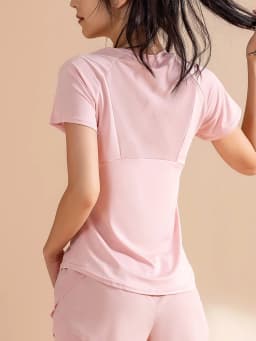 New summer sports T-shirt quick drying mesh fitness cycling running top repair thin yoga wear women short sleeve