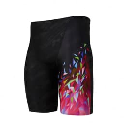 New Summer Men's Jammer Swimsuit Swim Shorts Quick Dry Swimming Trunks Swim Training Beach Tight Pants Jammers Surfing Trunks