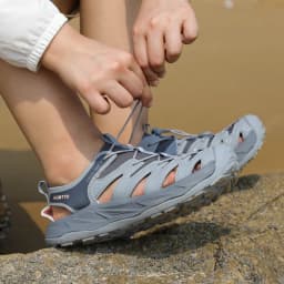 HUMTTO Women Upstream Shoes Outdoor Trekking Wading Aqua Shoes Breathable Mesh Quick drying ankle Sneakers men water shoes