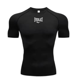 Sportswear Sweatshirts for Men's Running Compression T-Shirt Short Sleeve Gym Casual Workout Fitness Jogging Fashion Tight Fit