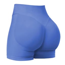 4.5''Shorts Seamless Low Ribbed Waistband Gym Shorts Scrunch Bum Yoga Shorts Booty High Stretch Running Bike Shorts