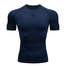 Tight Men Sport T-shirt Quick Dry Bodybuilding Running Shirt Short Sleeve Compression Top Gym T Shirt Men Fitness Rashgard