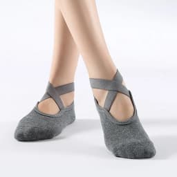 Women High Quality Breathable Yoga Socks Silicone Non-Slip Bandage Pilates Sock Ladies Ballet Dance Fitness Workout Cotton Socks