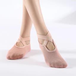 Women High Quality Breathable Yoga Socks Silicone Non-Slip Bandage Pilates Sock Ladies Ballet Dance Fitness Workout Cotton Socks