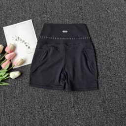High Waist Women's Sports Yoga Shorts Quick Drying Hip Lift Fitness Running Cycling 3-Point Quick Dry Yoga Shorts Gym Shorts