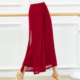 Modern Dance Pants For Women Mesh Nylon Loose Wide Leg Dancing Trousers Chinese Classical Dance Daily Ladies Yoga Pants