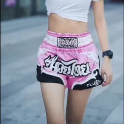 FLOURY Tai Boxing Shorts For Men And Women Martial Arts Training Apparel Boxing Pants With Logo Option Free Shipping MMA Shorts