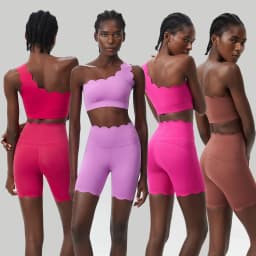 Women Summer Short Sportswear Solid Color Two Pieces Fitness Yoga Set Breathable Quick Dry Running Suit Female Workout Clothes