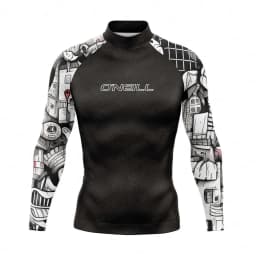 New Men's Rash Guards Swimsuit Long Sleeve Surf Swimming T-shirt Beach UV Protection Swimwear Lycra Skin Surfing Diving Clothing