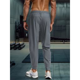 2-Pack Men's Sports Trousers High Stretch Men's Jogging Pants Quick-Drying Sweatpants Baggy Man Fishing Gym Sportswear Pants