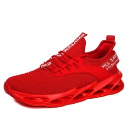 Hot Sale Summer Pink Casual Sneakers Women Men Blade Shoes Big Size 46 Light Breathable Running Shoes Men Mesh Sports Sneakers