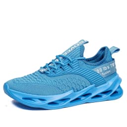 Hot Sale Summer Pink Casual Sneakers Women Men Blade Shoes Big Size 46 Light Breathable Running Shoes Men Mesh Sports Sneakers