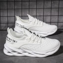 Hot Sale Summer Pink Casual Sneakers Women Men Blade Shoes Big Size 46 Light Breathable Running Shoes Men Mesh Sports Sneakers