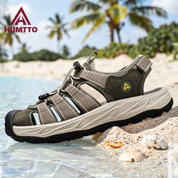 HUMTTO Sandals men outdoor Upstream Shoes Aqua Shoes Wading Sneakers lightweight quick-drying beach water shoes women breathable