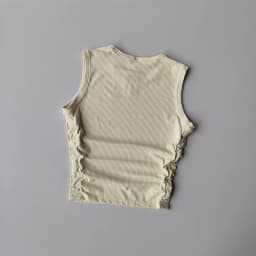 Summer Nude Yoga Racerback Female Fold Slim Fit Sports Running and Fitness Outwear Crop Top Bras Vest Shirt Quick Dry Clothing
