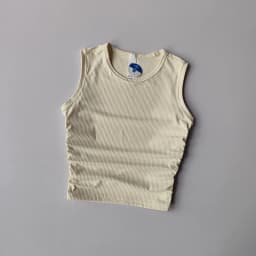 Summer Nude Yoga Racerback Female Fold Slim Fit Sports Running and Fitness Outwear Crop Top Bras Vest Shirt Quick Dry Clothing