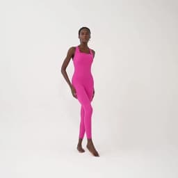 One Piece Gym Running Suit Women Stretch Soft Slim Fit Yoga Jumpsuit Breathable Super Stretch Workout Clothes Female Sportswear