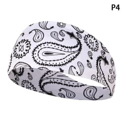 Sports Hair Bands Elastic Yoga Hairbands Absorbing Sweat Headband Women Men Running Fitness Turban Outdoor Gym Head Wrap Bandana