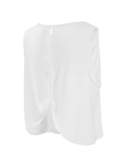 Women's Quick-Dry Sleeveless Cutout Back Sports Top & Tank - Yoga Cover-Up for Gym, Running & Training