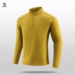 SBWL 2026 High-quality Outdoor Sports Inner Lining Autumn/Winter Warm Long-sleeved Stand-up Collar Tops Running Fitness Jackets