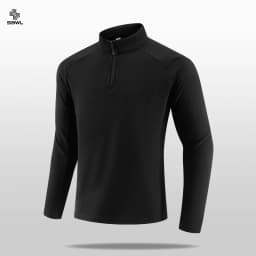 SBWL 2026 High-quality Outdoor Sports Inner Lining Autumn/Winter Warm Long-sleeved Stand-up Collar Tops Running Fitness Jackets