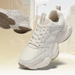 Baasploa Women Casual Shoes Comfort Leather Walking Sneakers For Women Solid Color Fashion Sport Shoes Non-Slip Hight Increase
