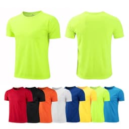 Teenager Quick Dry Short Sleeve Sport T Shirt Gym Jerseys Fitness Shirt Trainer Running T-Shirt Teenager Breathable Sportswear
