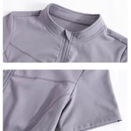 DRUR Yoga Shirts Women Short Sleeve Zipper Sports Tops Breathable Fitness T-Shirt Female Gym Clothing Running Top Yogawear 2025