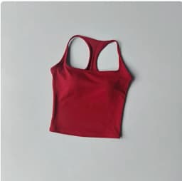 Sports and Fitness Vest with Chest Pad Summer Shockproof Beauty Back Nude Feeling Suit Pilates Training Yoga Top Yoga Clothing