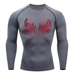 New Summer Running T-Shirt Men Short Sleeve Compression Shirt Gym Sports Top Black Quick Dry Breathable MMA Fitness Clothing