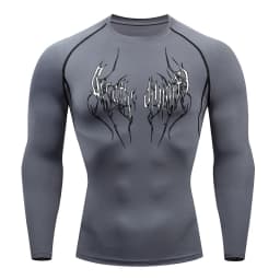 New Summer Running T-Shirt Men Short Sleeve Compression Shirt Gym Sports Top Black Quick Dry Breathable MMA Fitness Clothing