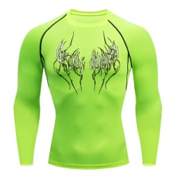 New Summer Running T-Shirt Men Short Sleeve Compression Shirt Gym Sports Top Black Quick Dry Breathable MMA Fitness Clothing