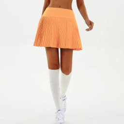 Sexy Fitness Yoga Shorts Dancing High Waist Women Tennis Pleated Skirt with Inner Lining High Waist Double Layer Design Sport
