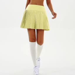 Sexy Fitness Yoga Shorts Dancing High Waist Women Tennis Pleated Skirt with Inner Lining High Waist Double Layer Design Sport