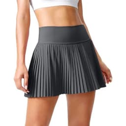 Sexy Fitness Yoga Shorts Dancing High Waist Women Tennis Pleated Skirt with Inner Lining High Waist Double Layer Design Sport