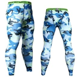 Men's Compression Pants Camouflage Sports Leggings Men Training Leggings Quick Dry Bottoms Jogging Sweatpants Running Pants