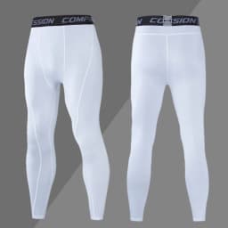 Mens Compression Sweatpants Male Tights Sport Pants for Gym Fitness Running Joggings Workout Trousers Dry Fit Leggings
