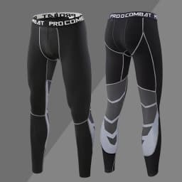 Mens Compression Sweatpants Male Tights Sport Pants for Gym Fitness Running Joggings Workout Trousers Dry Fit Leggings