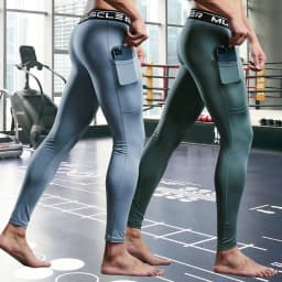 Mens Compression Sweatpants Male Tights Sport Pants for Gym Fitness Running Joggings Workout Trousers Dry Fit Leggings