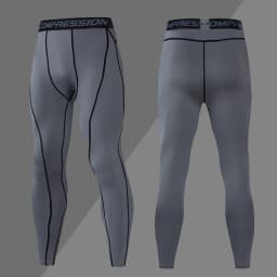 Mens Compression Sweatpants Male Tights Sport Pants for Gym Fitness Running Joggings Workout Trousers Dry Fit Leggings