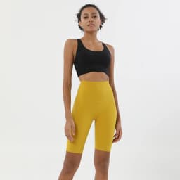 Nylon Yoga Set Gym Two Piece Sets Womens Bra Top Women Cycling Shorts Sport Fitness Sportswear 45 Colors Womens Clothing