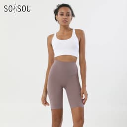 Nylon Yoga Set Gym Two Piece Sets Womens Bra Top Women Cycling Shorts Sport Fitness Sportswear 45 Colors Womens Clothing