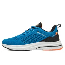 Baasploa New Men Knit Casual Walking Shoes  Breathable Trendy Sneakers Original Lightweight Shock Absorption Male Tennis Shoe