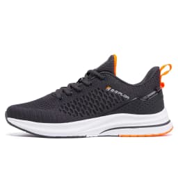 Baasploa New Men Knit Casual Walking Shoes  Breathable Trendy Sneakers Original Lightweight Shock Absorption Male Tennis Shoe